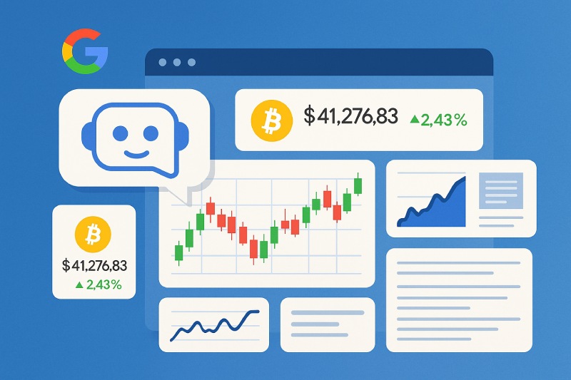 Google Finance lột xác với loạt tính năng trí tuệ nhân tạo