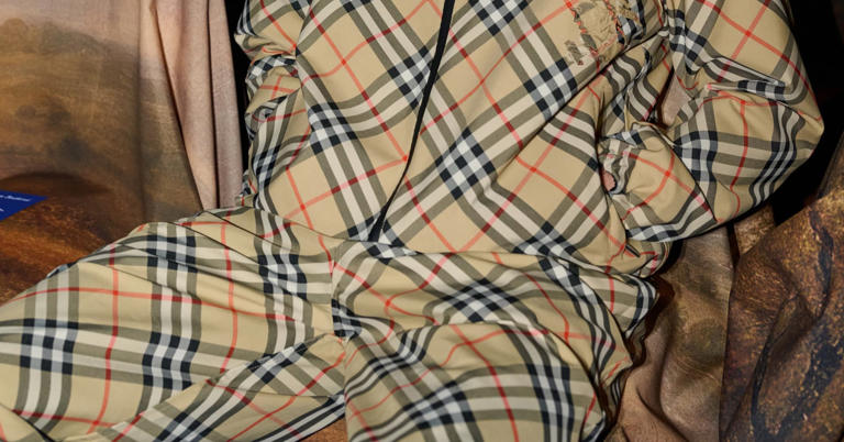 Modal at the Burberry Fall RTW 2025 fashion show as part of London Fashion Week on February 24, 2025 in London, United Kingdom. 