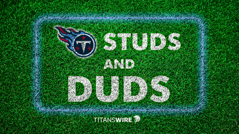 Studs and duds from Tennessee Titans' Week 3 loss to New York Giants