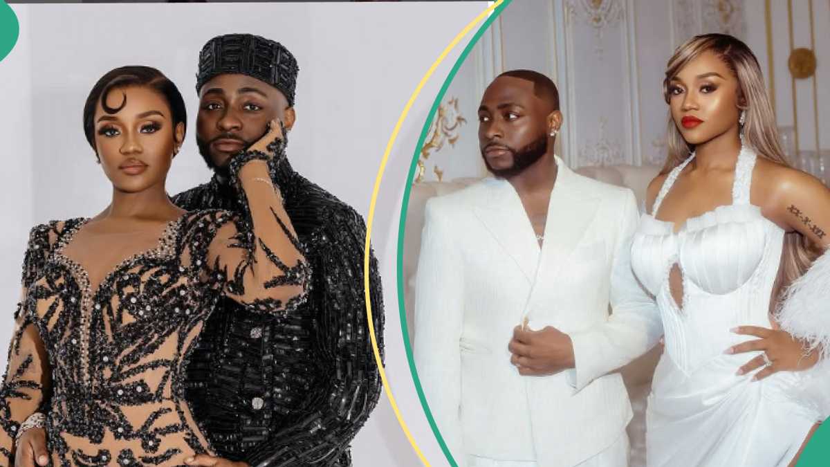 Glimpse of Davido and Chioma's wedding invitation surfaces, fans reacts ...