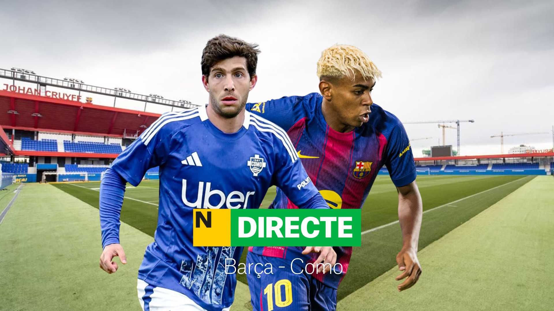 Barça - Como del Trofeo Joan Gamper, DIRECTO | Empieza la segunda mitad