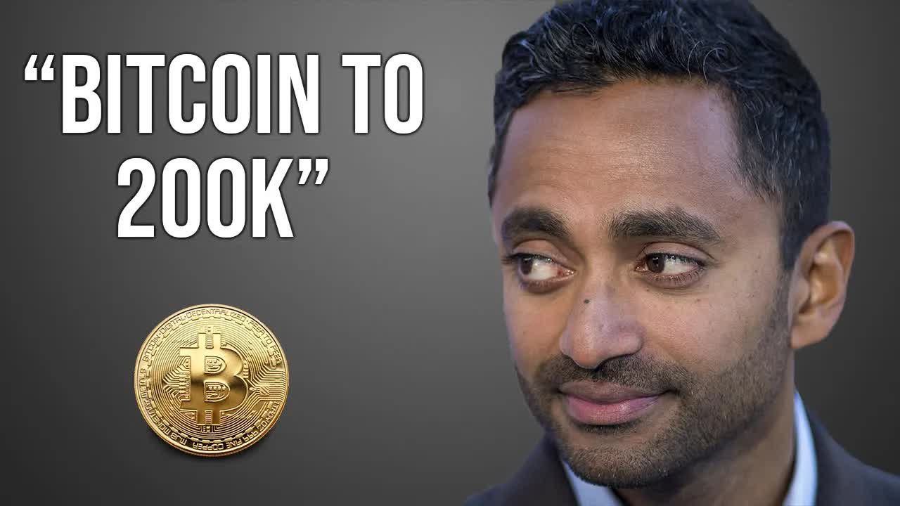Chamath Palihapitiya: “Bitcoin Is Going To $200k” | Watch