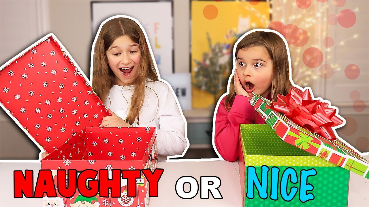 NAUGHTY vs NICE Christmas Present Challenge JKrew NAUGHTY vs NICE Christmas Present Challenge JKrew