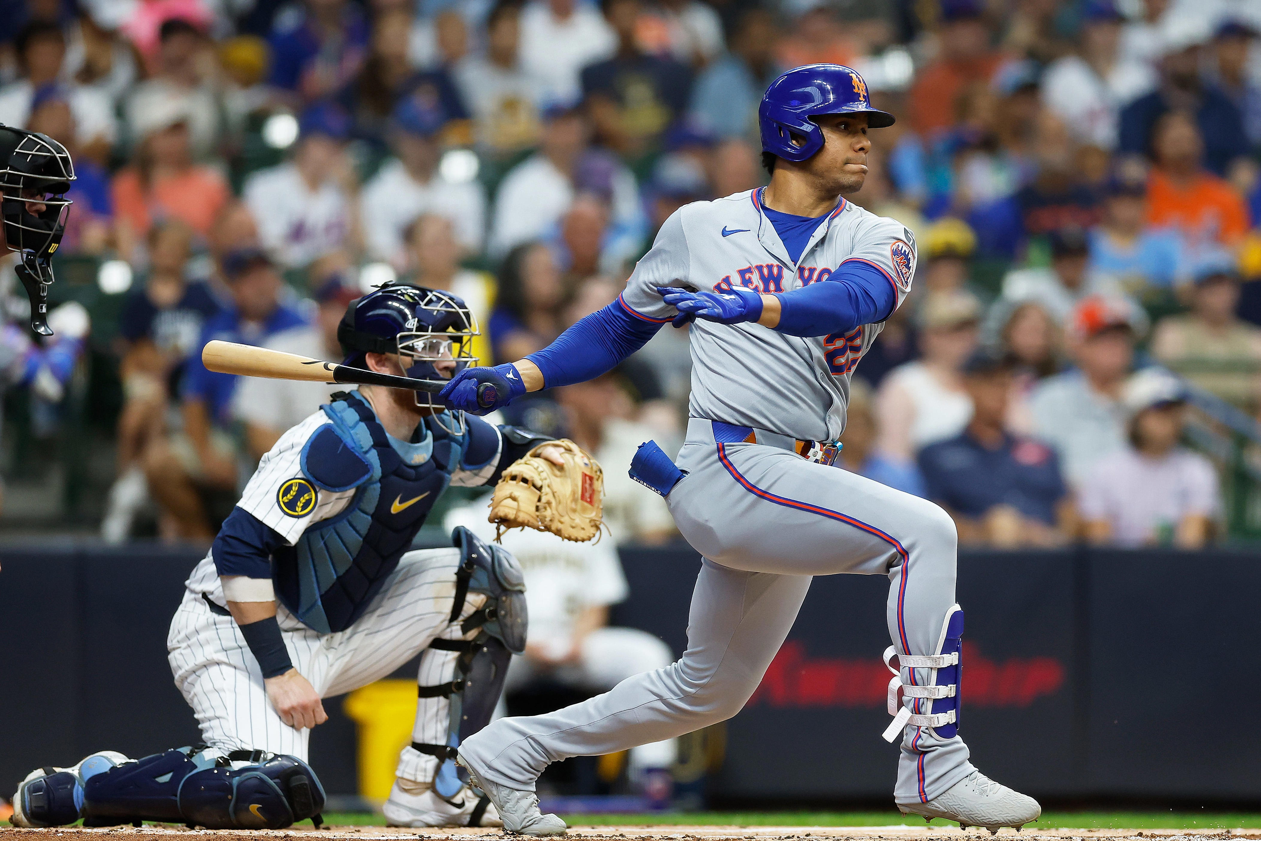 Brewers 7, Mets 6: Isaac Collins' walk-off home run caps another ...