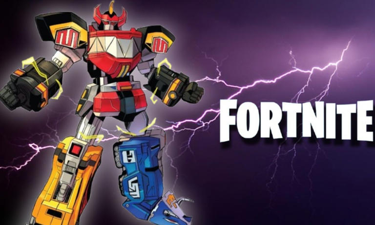 Fortnite y Power Rangers: el Dino Megazord se prepara para su debut ¿Cuándo llega?