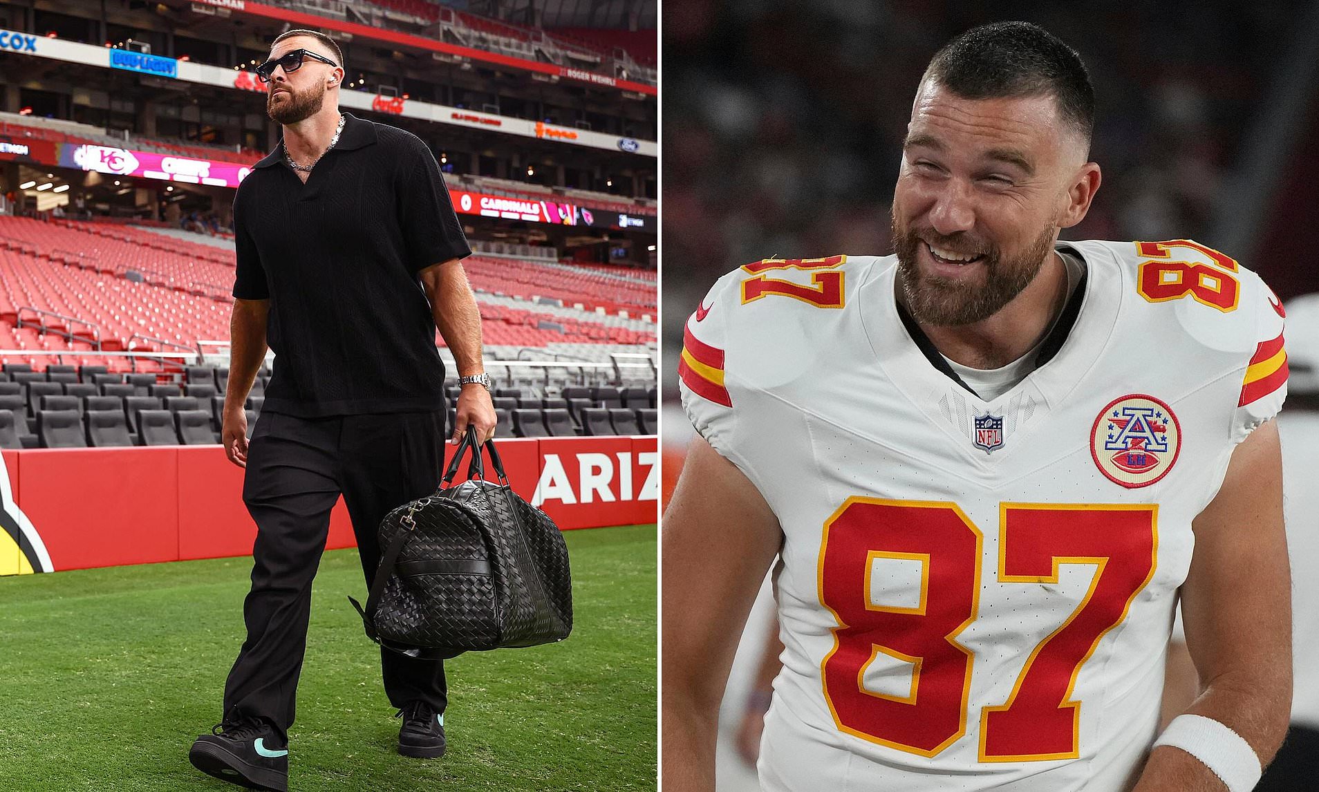 Eyewatering price of Travis Kelce's gameday outfit revealed(01)