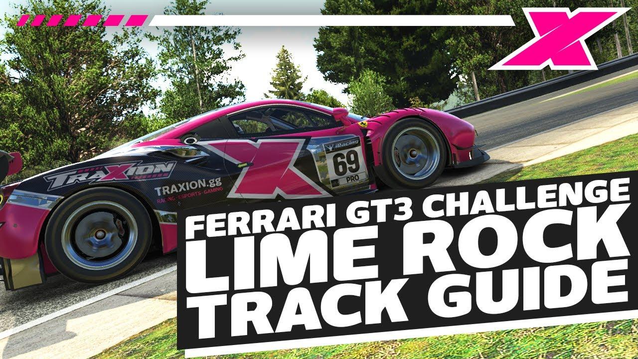 Lime Rock | @dave Cam Iracing Ferrari 488 Gt3 Evo Track Guide