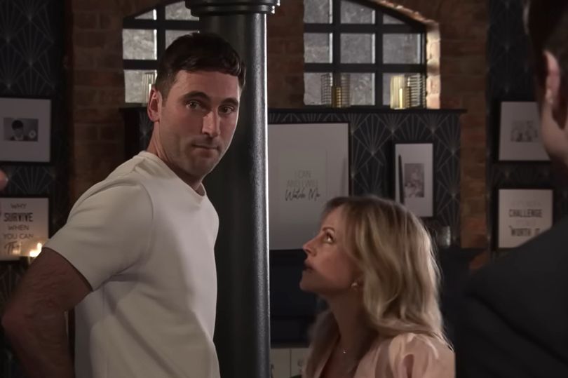 Kit Green and Sarah Platt in Coronation Street