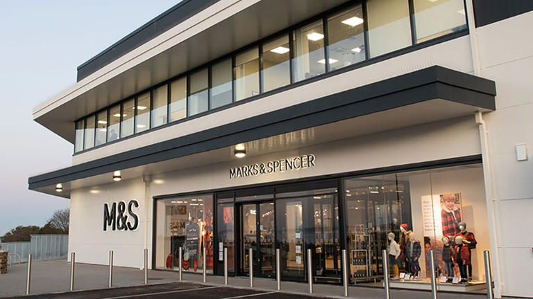Haut Gris Casual Pour Enfant Marks & Spencer - Taille 7-8 Ans - Neuf Avec étiquettes