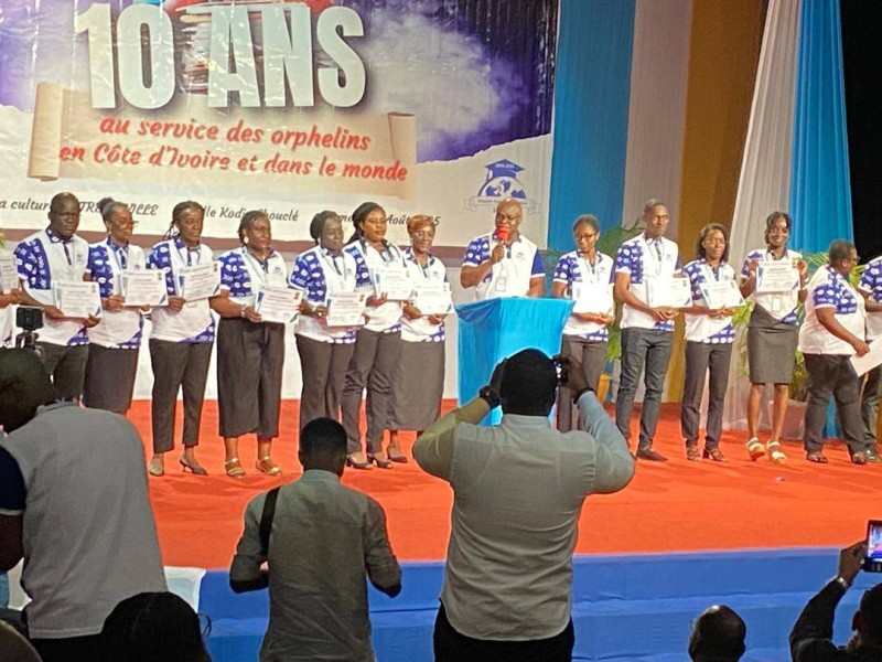 Célébration des 10 ans L'Ong Support for Education (Soe) : Un moment de reconnaissance et d’opportunités pour les orphelins