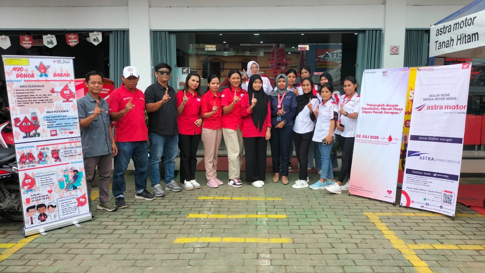 Astra Motor Papua Giat Bantu Aksi Kemanusiaan Negeri Cenderawasih