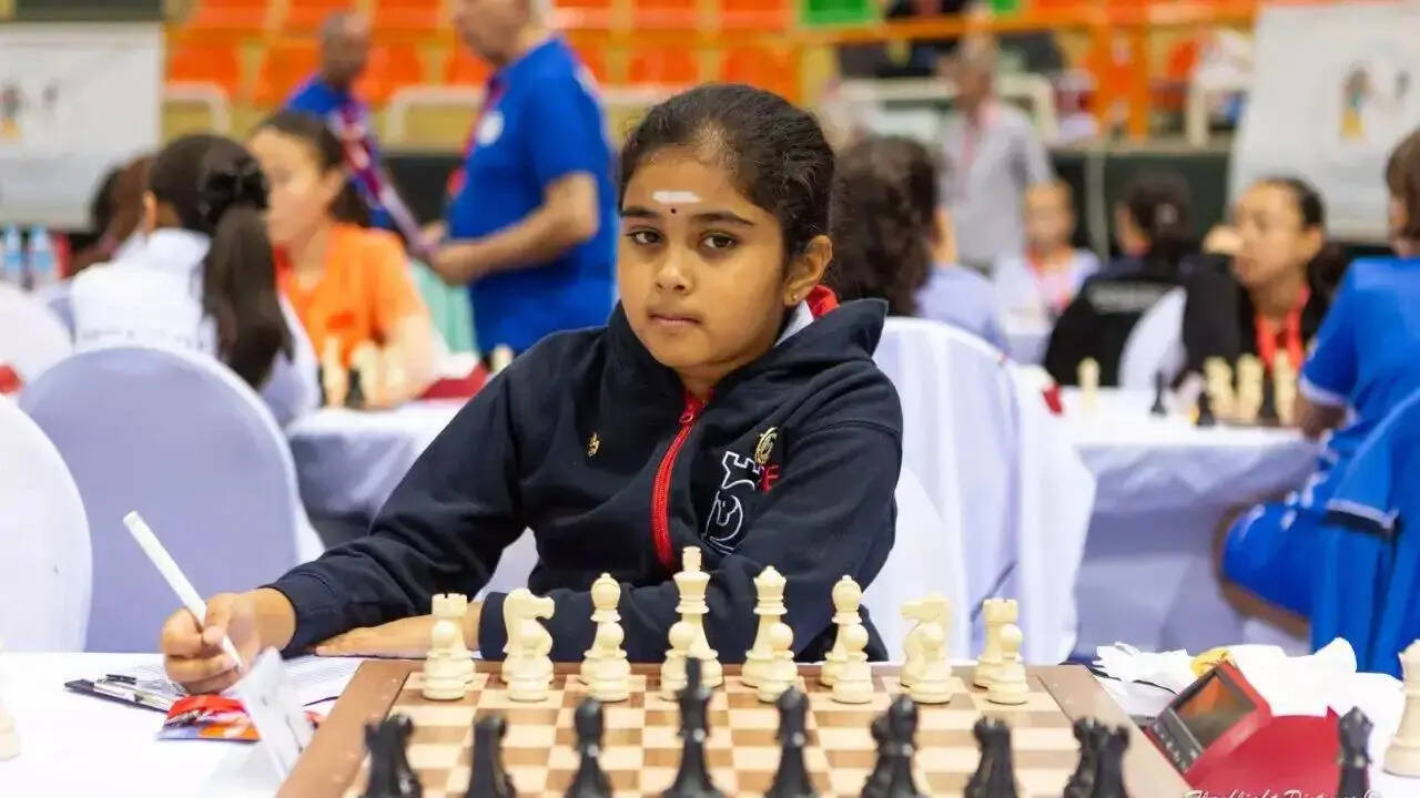 10-year-old british-indian bodhana sivanandan creates chess history, becomes youngest girl to beat a grandmaster