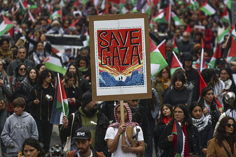 Imágenes satelitales de Gaza