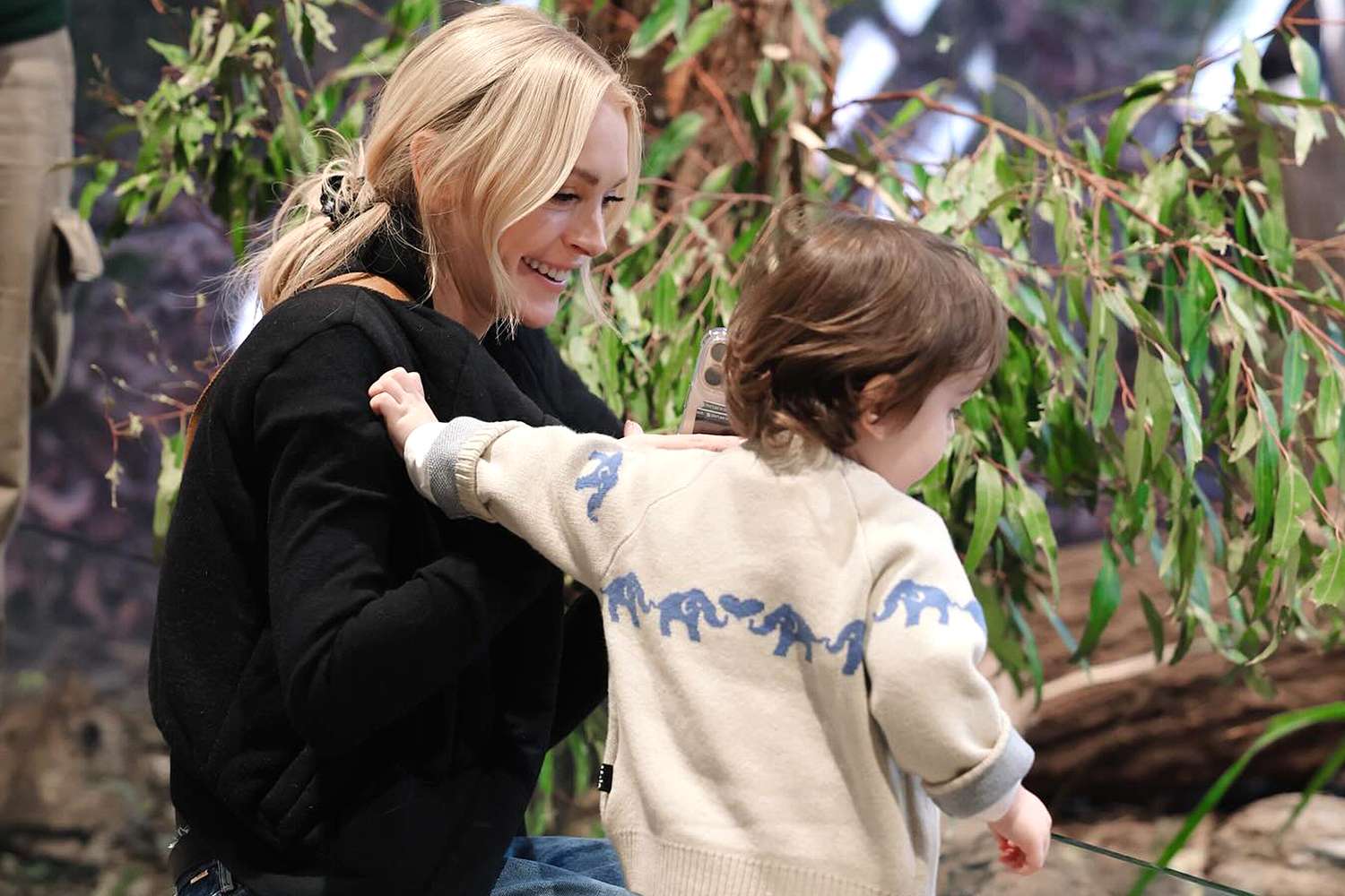 Lindsay Lohan Spends a 'Very Special' Day with Son Luai, 2, Feeding