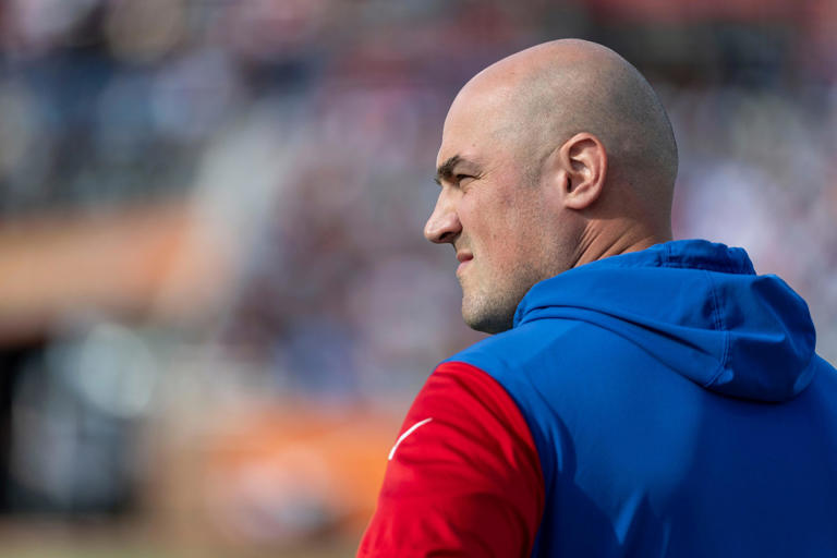Brian Daboll and Mike Kafka New York Giants