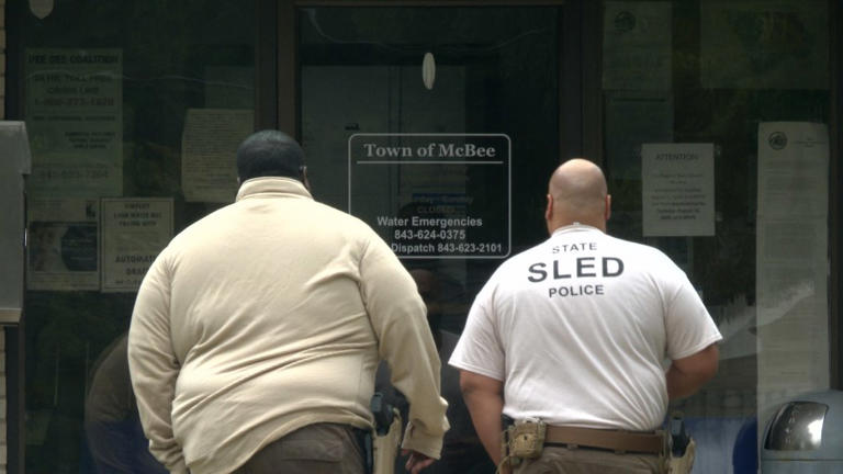 SLED raids South Carolina town hall, arrests ‘highranking’ police officer