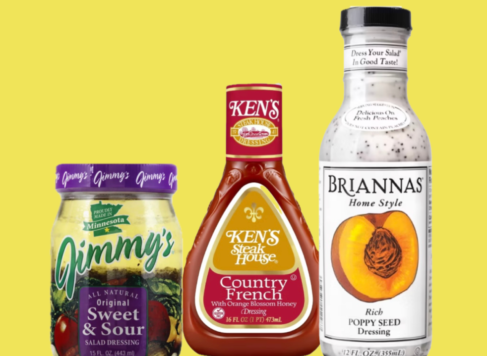 6 Unhealthiest Bottled Salad Dressings in Your Fridge
