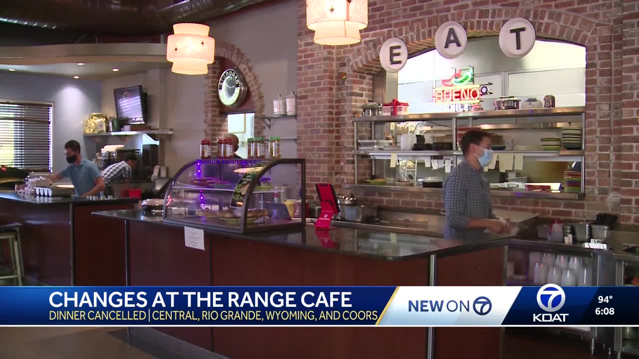 Range Cafe makes changes