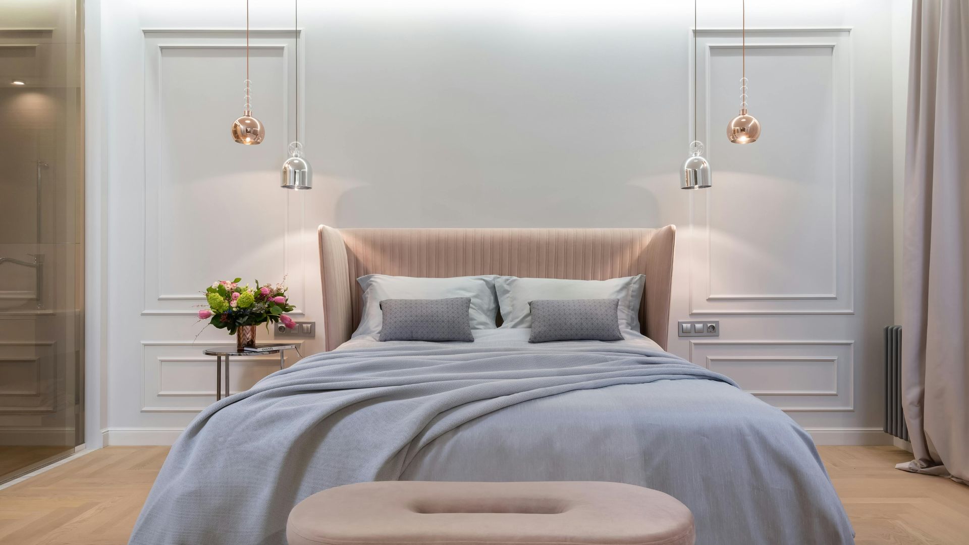 Image showcasing Small decor touches that create a calming bedroom