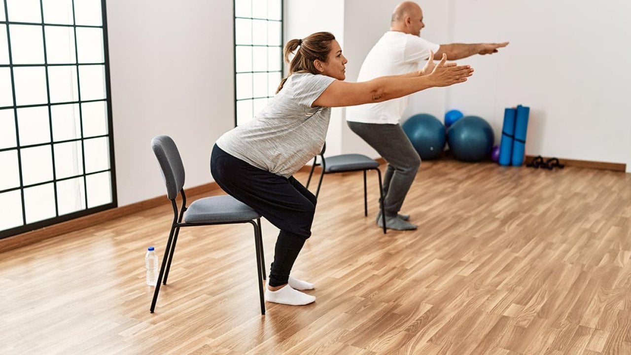 This 30-second sit-to-stand test is a key indicator of your health