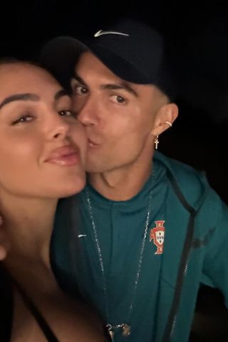 Georgina Rodriguez/Instagram Georgina Rodriguez and Cristiano Ronaldo