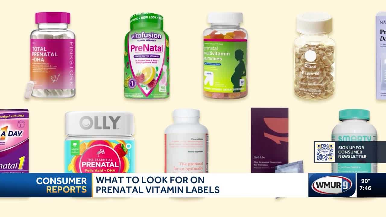 Consumer Reports reviews top prenatal vitamins for key nutrients