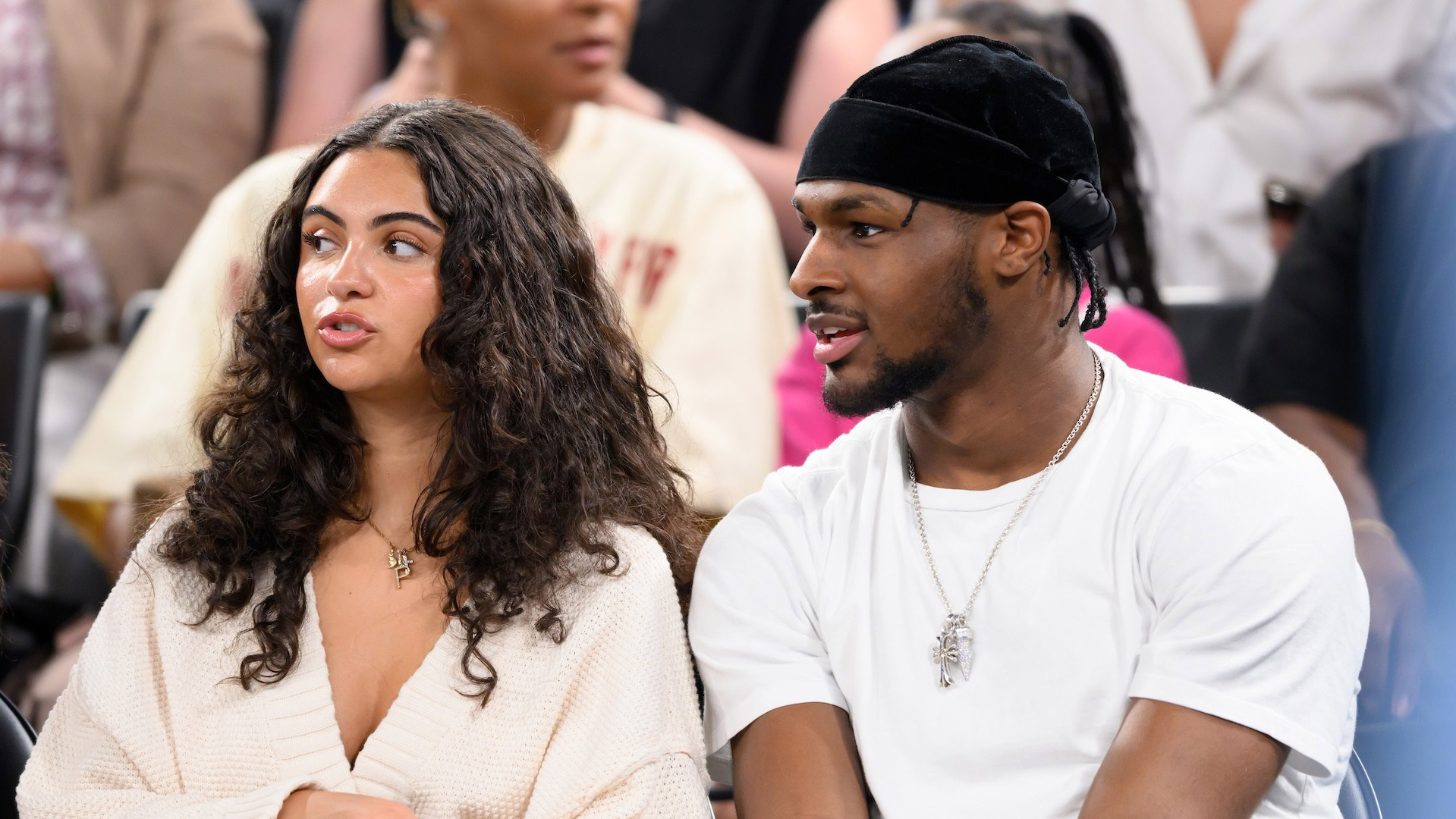 Bronny James and Girlfriend Parker Whitfield Celebrate Anniversary With Bronny James and Girlfriend Parker Whitfield Celebrate Anniversary With