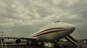 Mid-Air Scare: Cargo Flight Engine Catches Fire During Landing In