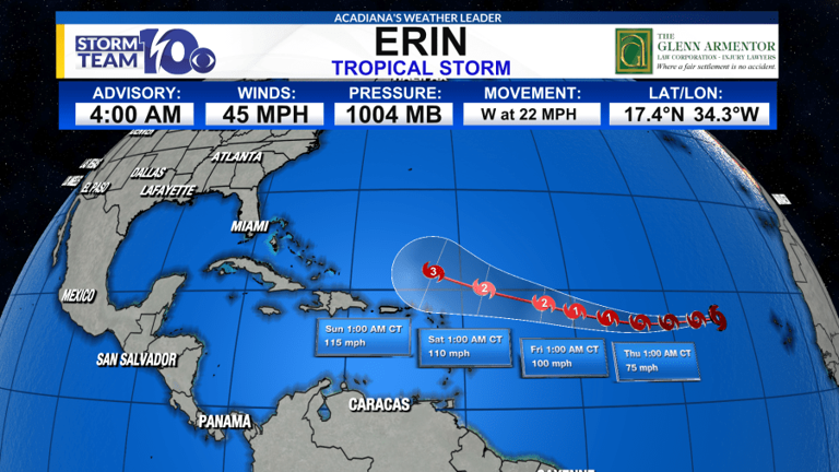 Tropical Storm Erin: Will It Become A Major Hurricane? The Latest Forecast - vi32g6t