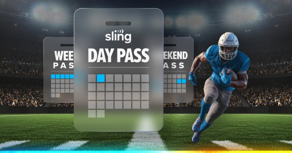 Sling TV launches daily and weekly passes to capture event viewers.