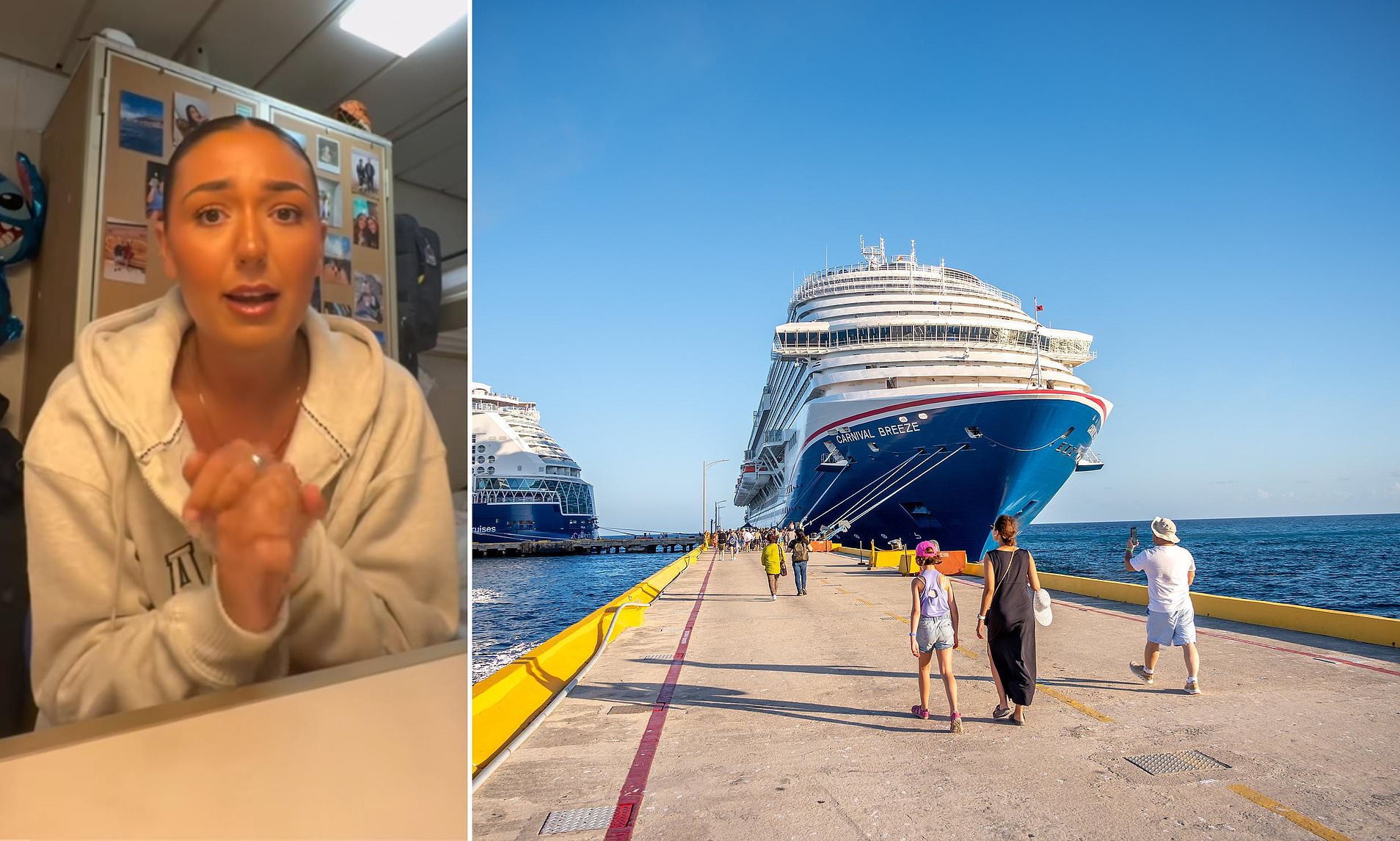Cruise Ship Worker Reveals The Secrets Of Life At Sea But Would You