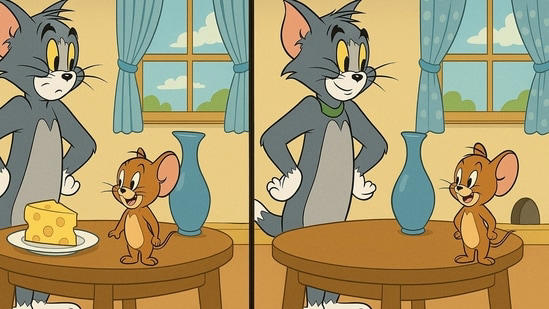 Spot the difference: Can you find all changes in Tom and Jerry photos ...