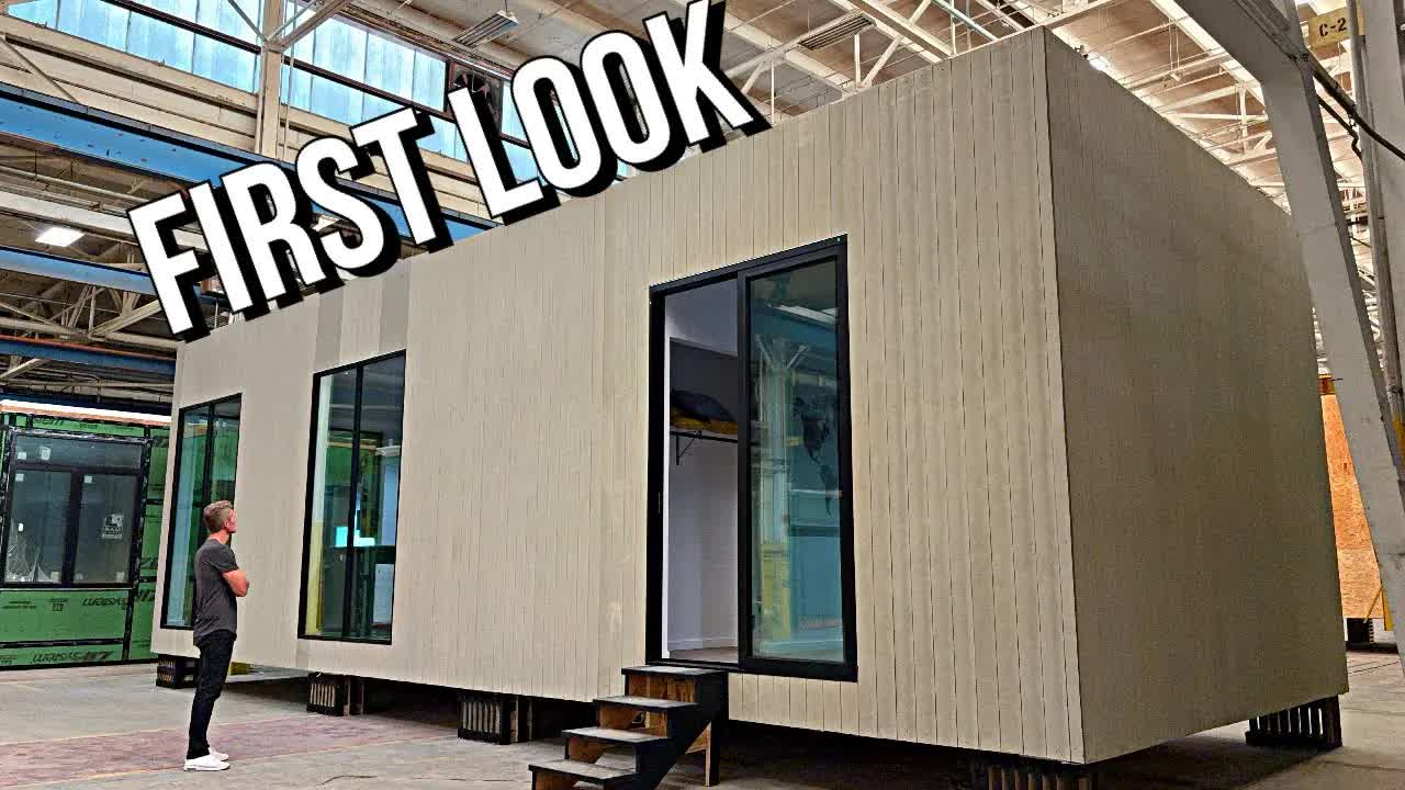 I went to Texas to check the newest prefab home in America