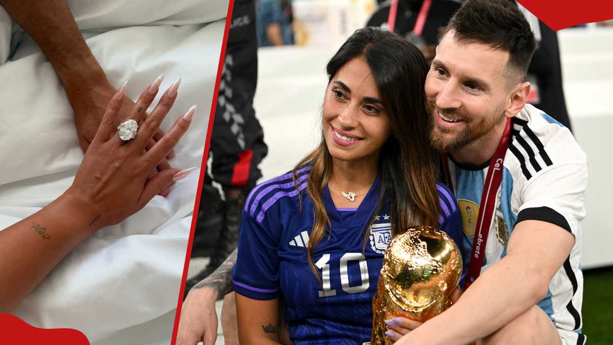 Lionel Messi's wife reacts to Georgina Rodriguez's engagement to Cristiano  Ronaldo