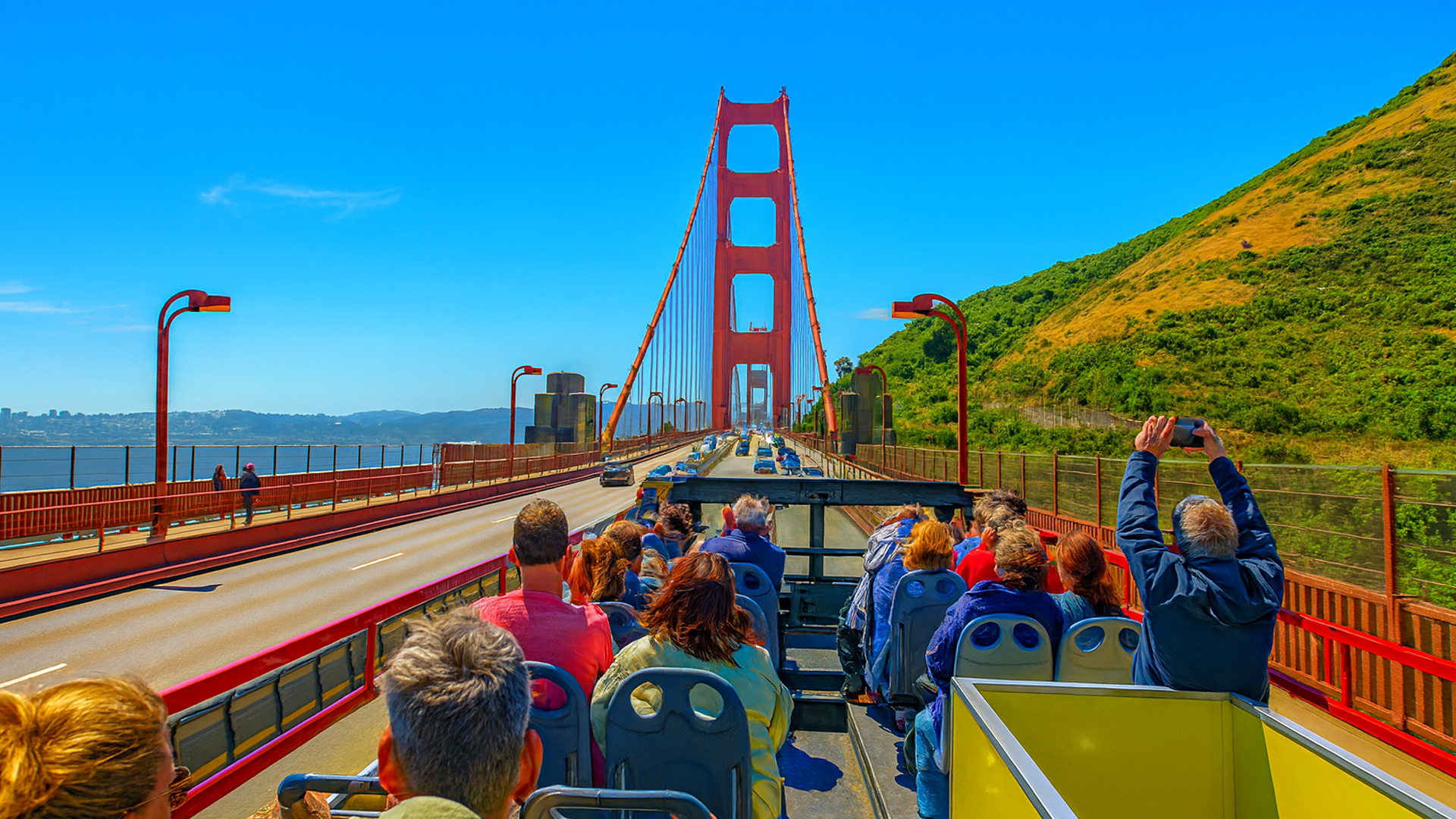 San Francisco Open-Top Sightseeing – Golden Gate Bridge & City ...