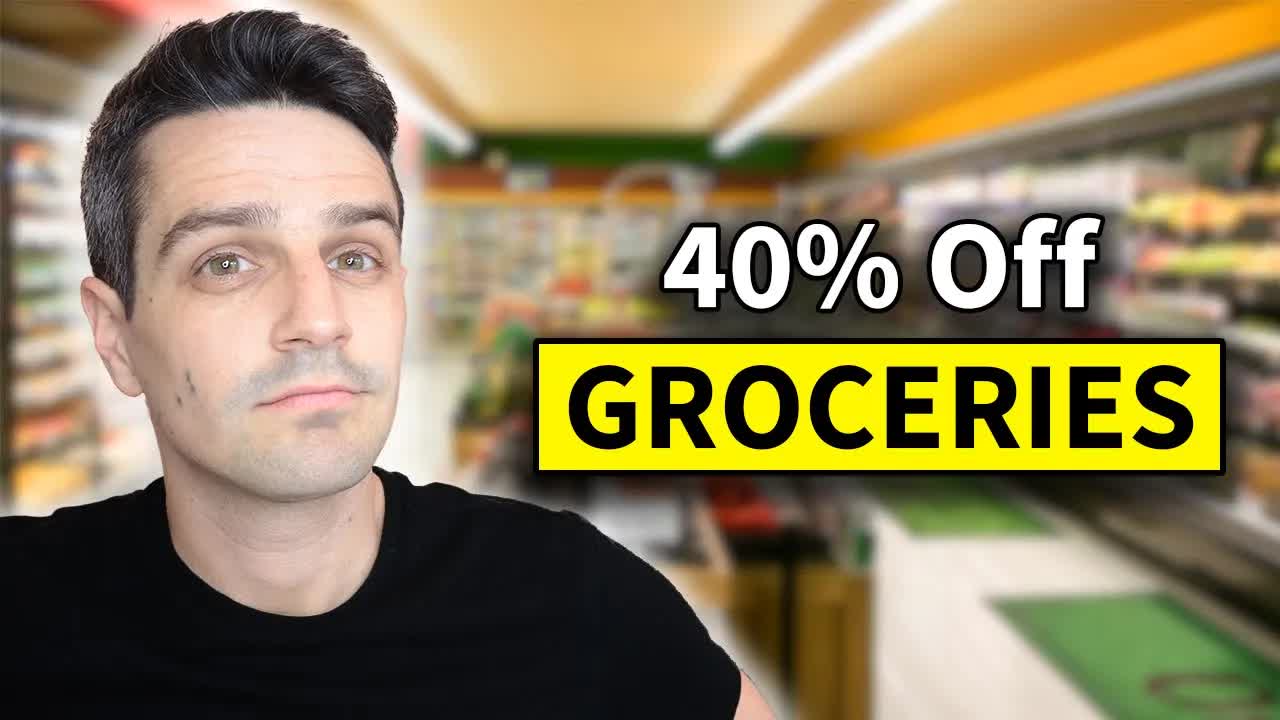 How I save 40% on my food bill (money saving tips)