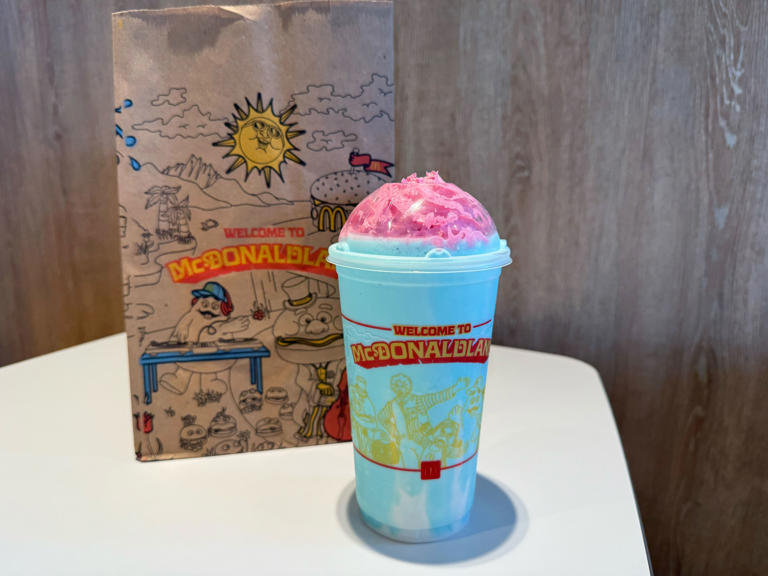 McDonald's new adult Happy Meal has McDonaldland twist, blue