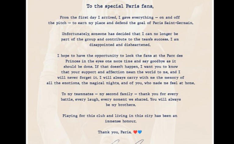 Donnarumma bids emotional farewell to PSG after Luis Enrique explains ...