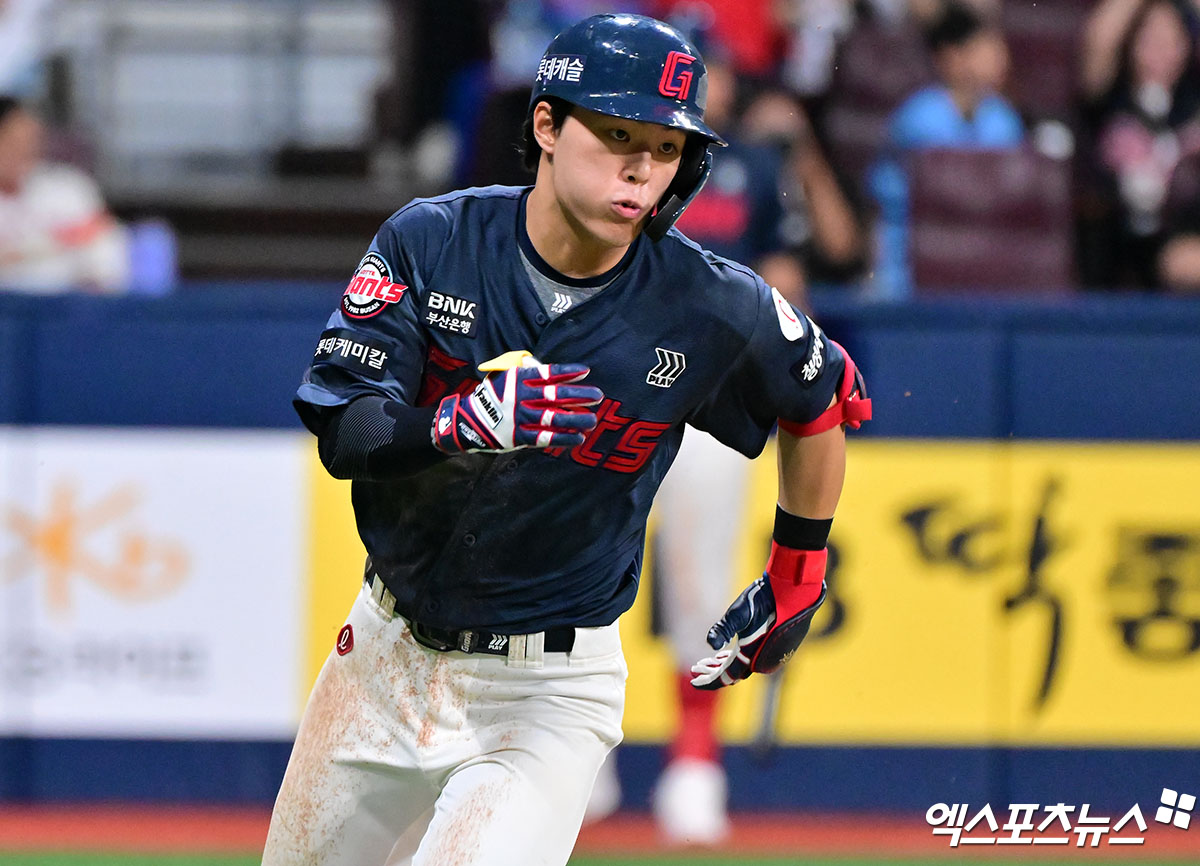 한태양 타격 장면