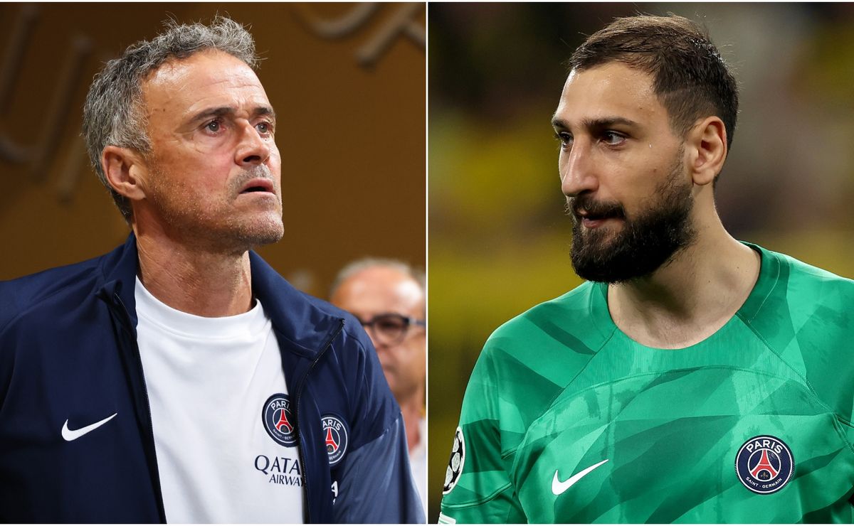 Donnarumma bids emotional farewell to PSG after Luis Enrique explains ...