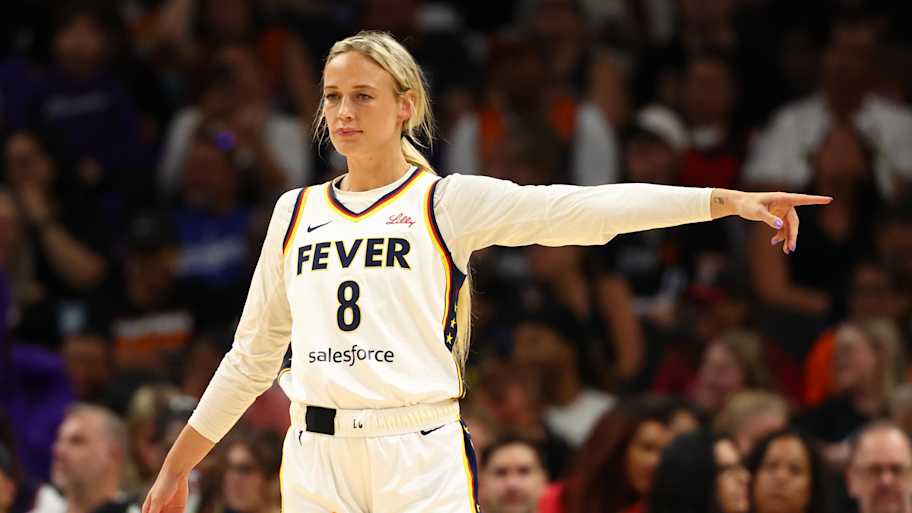 Sophie Cunningham Admits Unfortunate Reason for Sweaty Entrance to  Fever-Wings Game