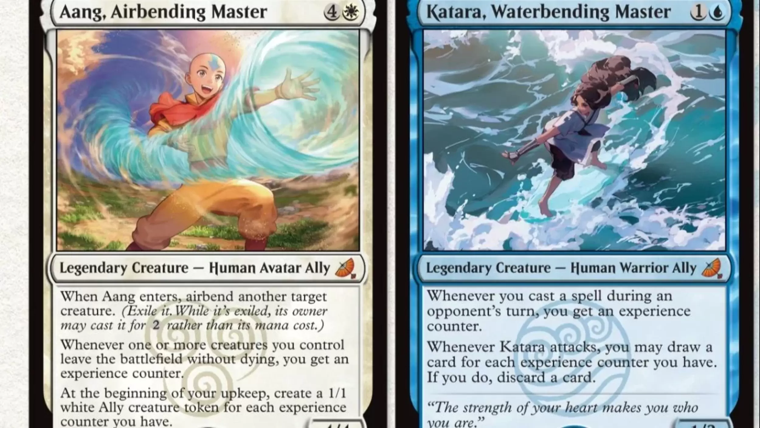 mtg avatar set cards Amazon.com: Magic: The Gathering | Avatar: The Last Airbender Commander's  Bundle main image 1