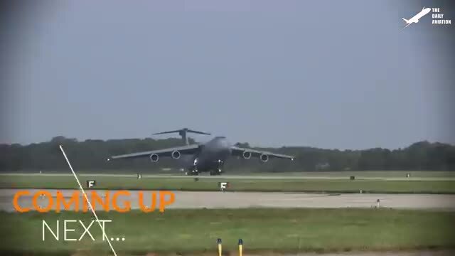 Skilled US Pilots Rush To Their Massive Aircraft And Take Off One by One