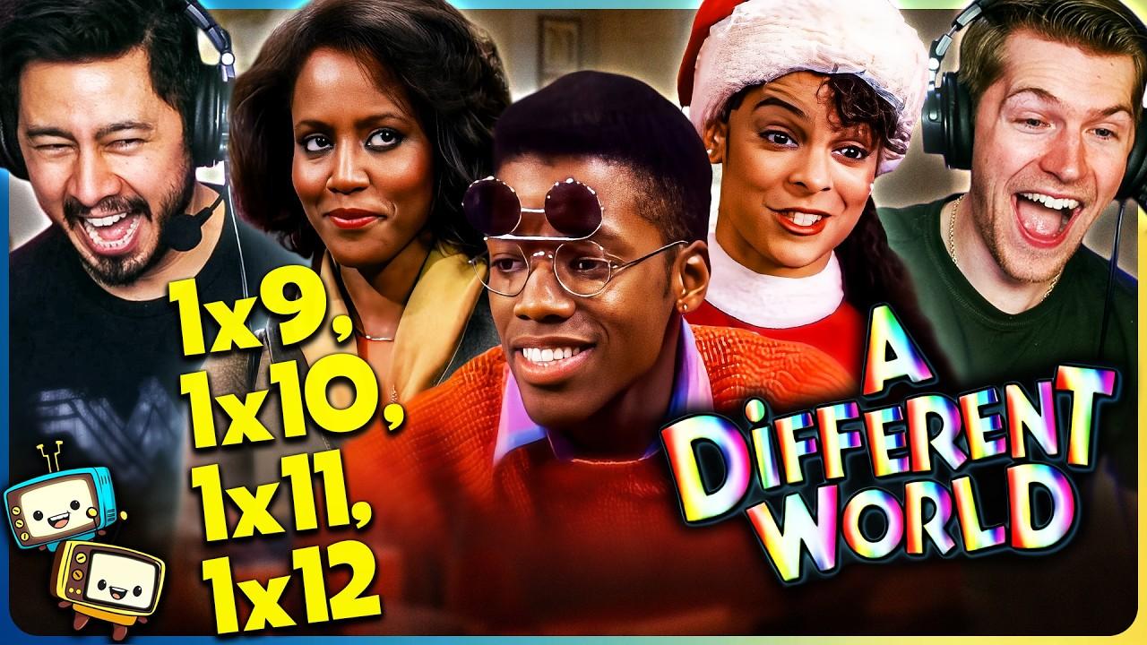 A Different World (1987) 1x9, 1x10, 1x11 & 1x12 Reaction! | Jasmine Guy ...