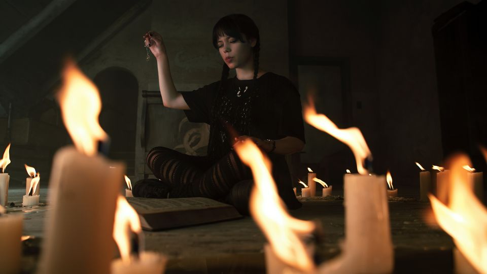 Jenna Ortega as Wednesday Addams in "Wednesday." - Courtesy of Netflix