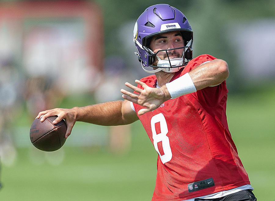 Drake Maye, Sam Howell reuniting at Patriots-Vikings joint practices this week