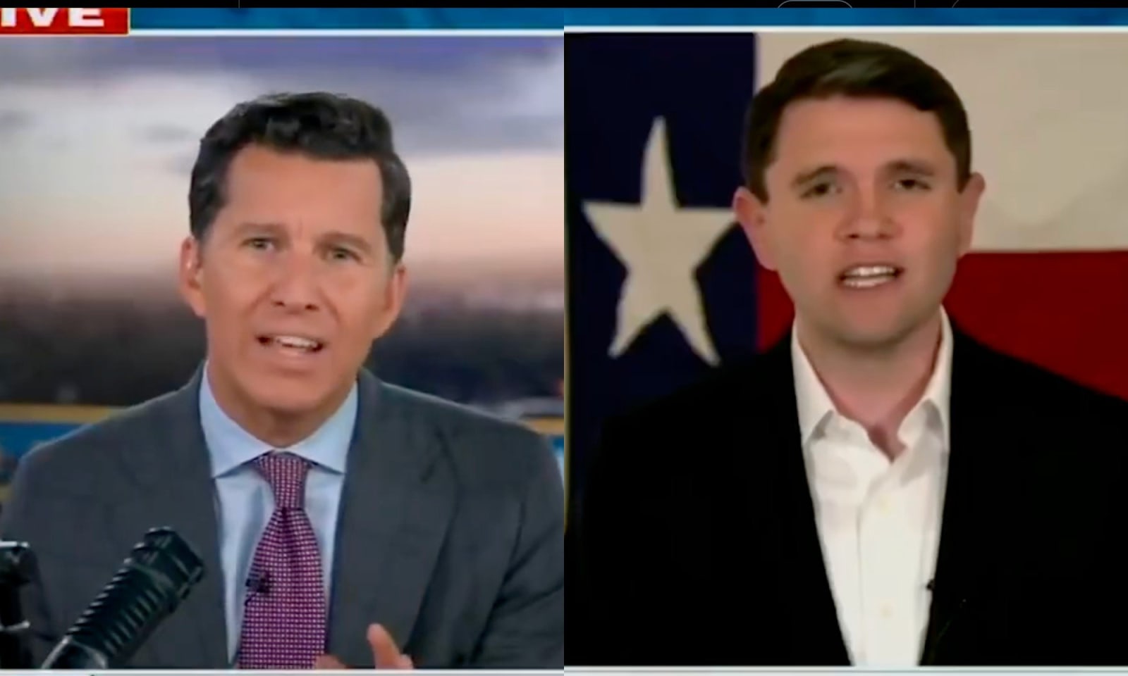 Fox News abruptly ends interview with Texas Democrat after he turns