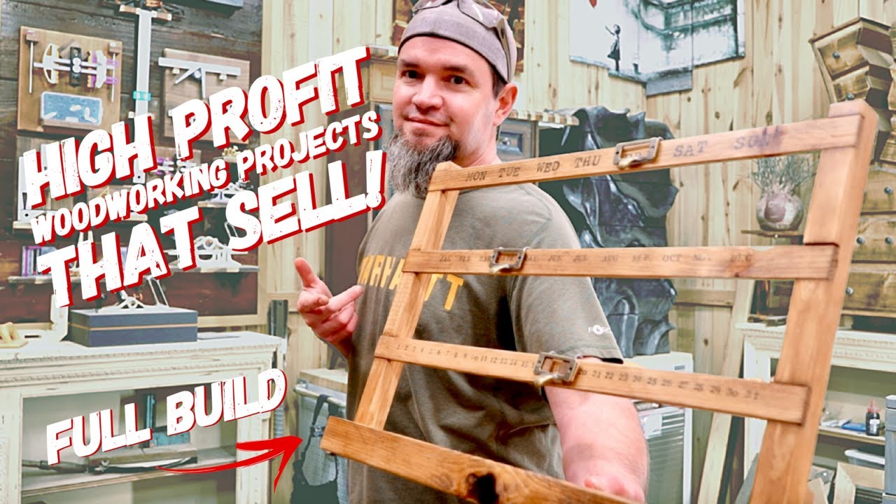 7 More Woodworking Projects That Sell Low Cost High Profit Make