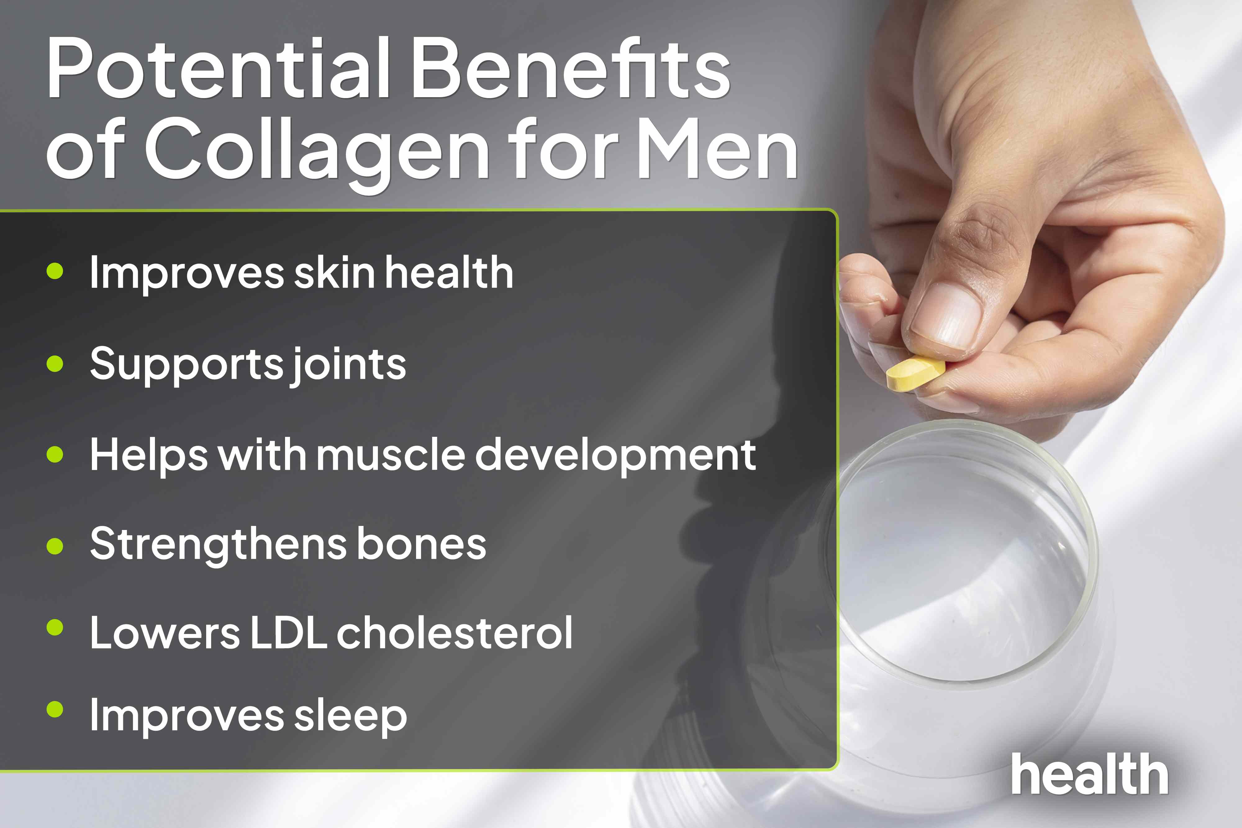 Can men take collagen? 6 benefits you should know