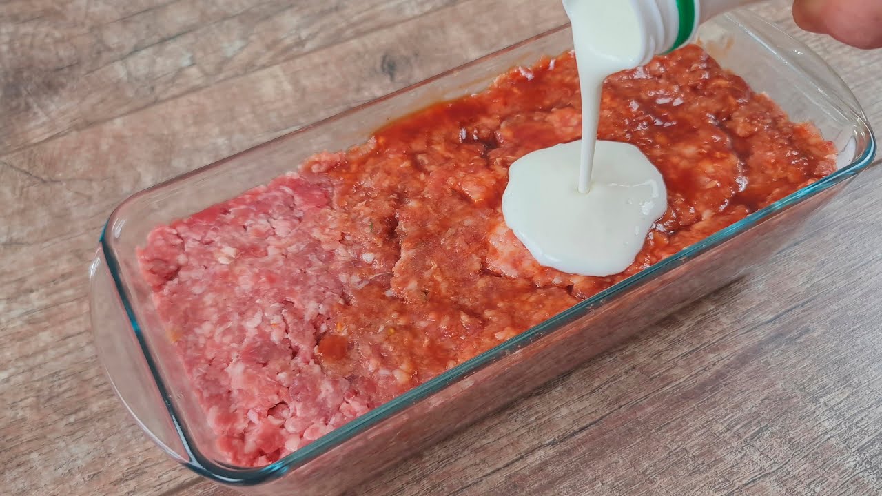 Besser als jedes Schnitzel, ein tolles Rezept für Hackbraten. Leckeres ...